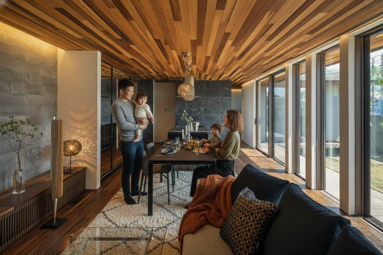 【モデルハウス】寒い冬にこそ、温度差のない暮らしを体感