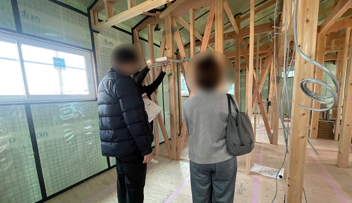 【四国中央市・M様邸】上棟後の現場お打ち合わせ！理想を形にする「棚・ニッチ」の最終確認