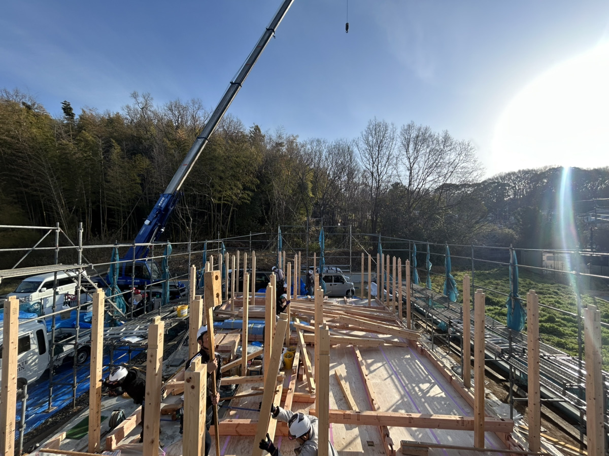 【祝・上棟】香川県丸亀市にて上棟しました！｜愛媛・香川・徳島でお家を建てるならクリエイト伸 