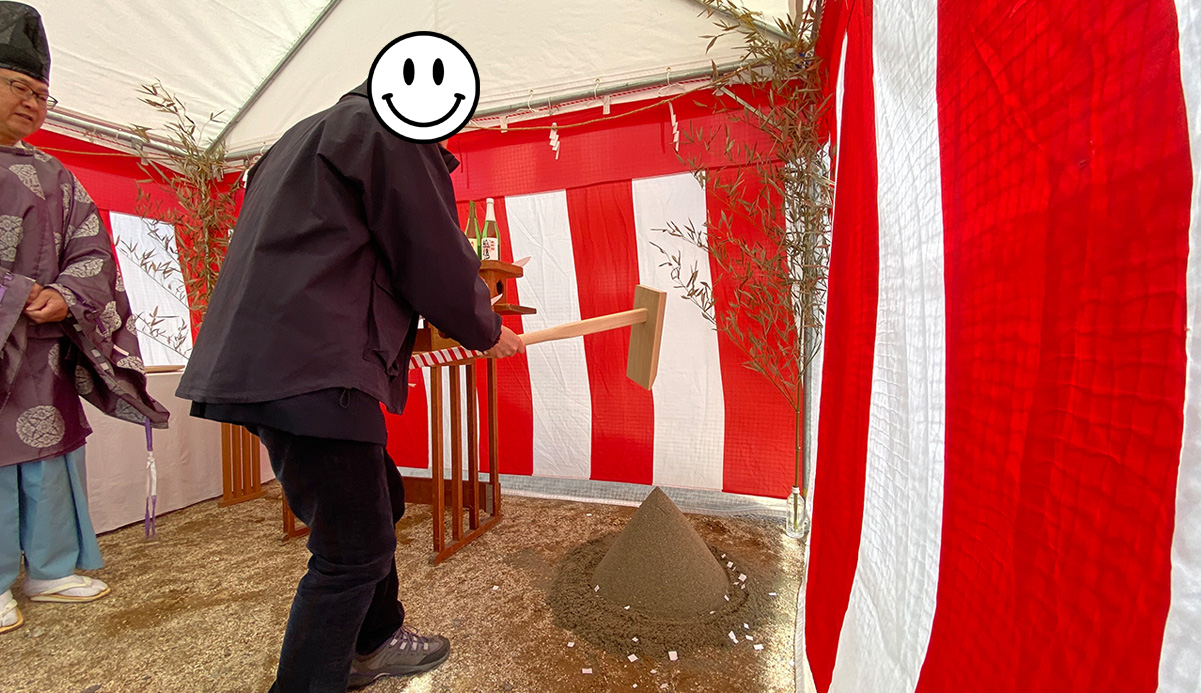 【祝・地鎮祭】松山市1号！こだわり社長のYouTubeから始まった素敵なご縁｜愛媛・香川・徳島でお家を建てるならクリエイト伸 