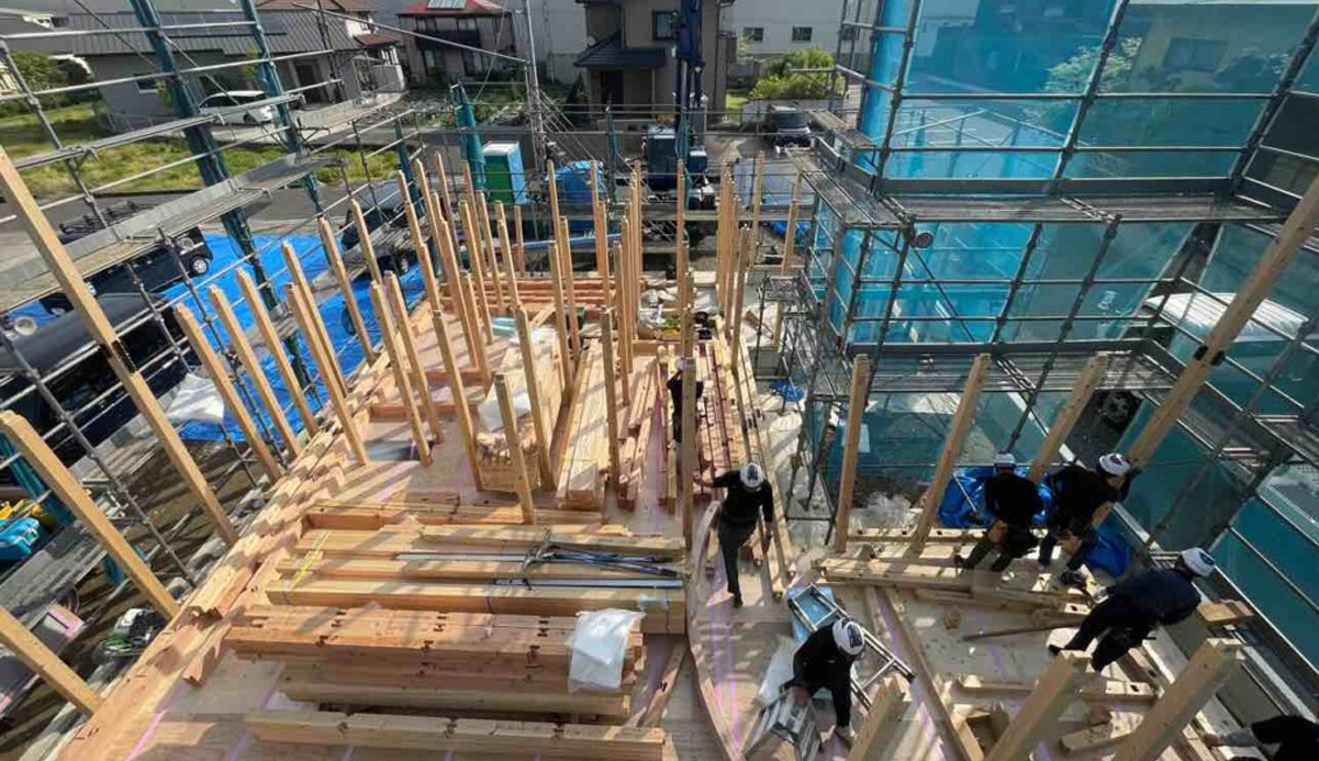 【上棟】想いがカタチになる日！｜愛媛・香川・徳島でお家を建てるならクリエイト伸