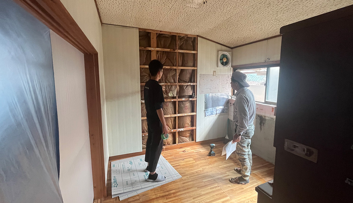 リノベーション工事がスタートしました！｜愛媛・香川・徳島でお家を建てるならクリエイト伸